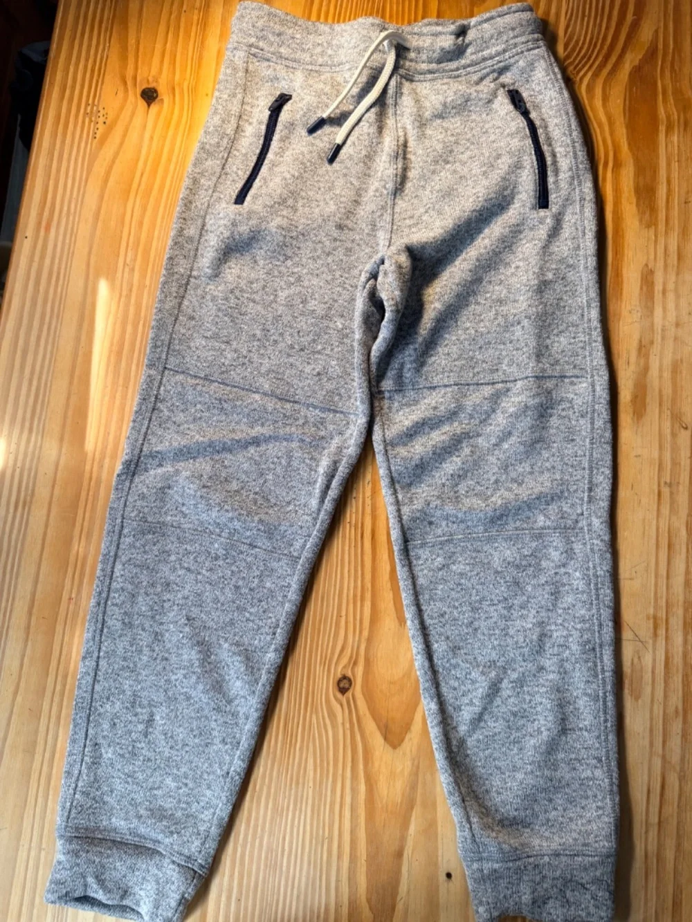 2 pairs boys sweatpants size M (10)